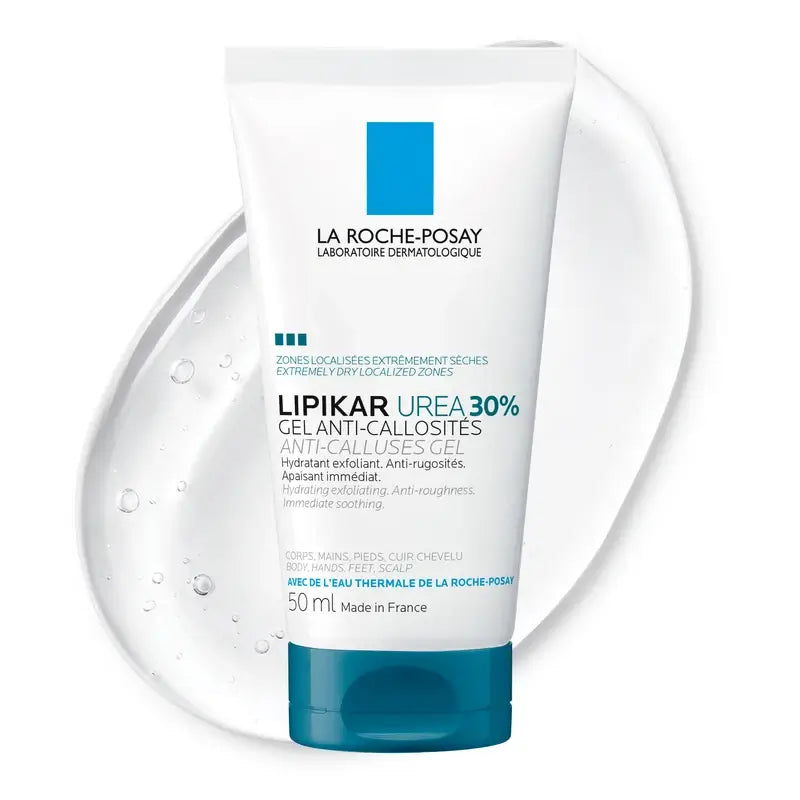 La Roche Posay Lipikar Urea Gel 30% - Feuchtigkeitsspendendes Gel mit Urea , 50 ml