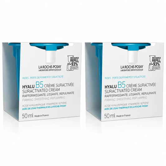 La Roche Posay Pack La Roche-Posay Anti-Ageing Hyalu B5 Suractivated Nachfüllcreme 50Ml, x2