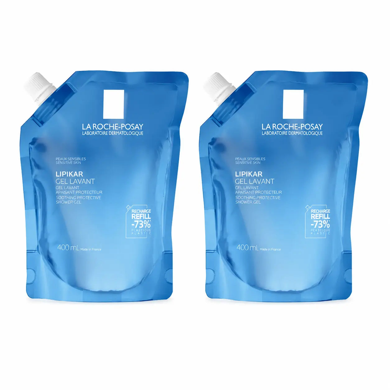 La Roche Posay Pack La Roche Posay Lipikar Gel Lavant Eco-Refill, 400 ml, x2