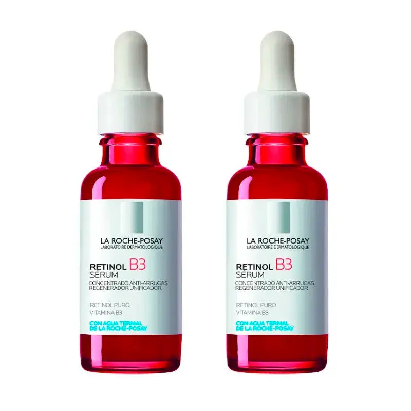 La Roche Posay Retinol B3 Anti-Falten-Serum, Packung 2 x 30 ml