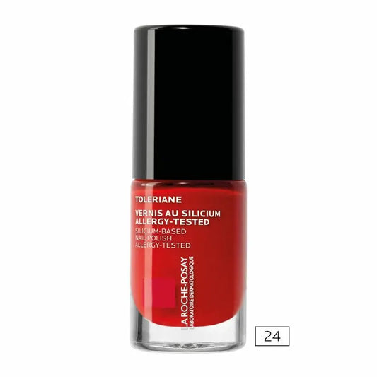 La Roche Posay Silicium Nail Lacquer Strengthening & Sunscreen 24 Rouge Par