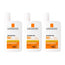 La Roche Posay Triplo Anthelios Uv-Mune 400 Unsichtbares Fluid Spf50+, 3 X 50 Ml