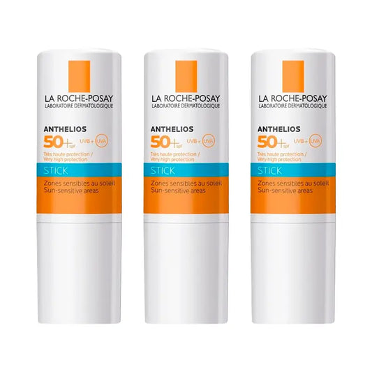 La Roche Posay Triplo Anthelios Stick Spf50+ Empfindliche Bereiche, 3 X 7 Gr