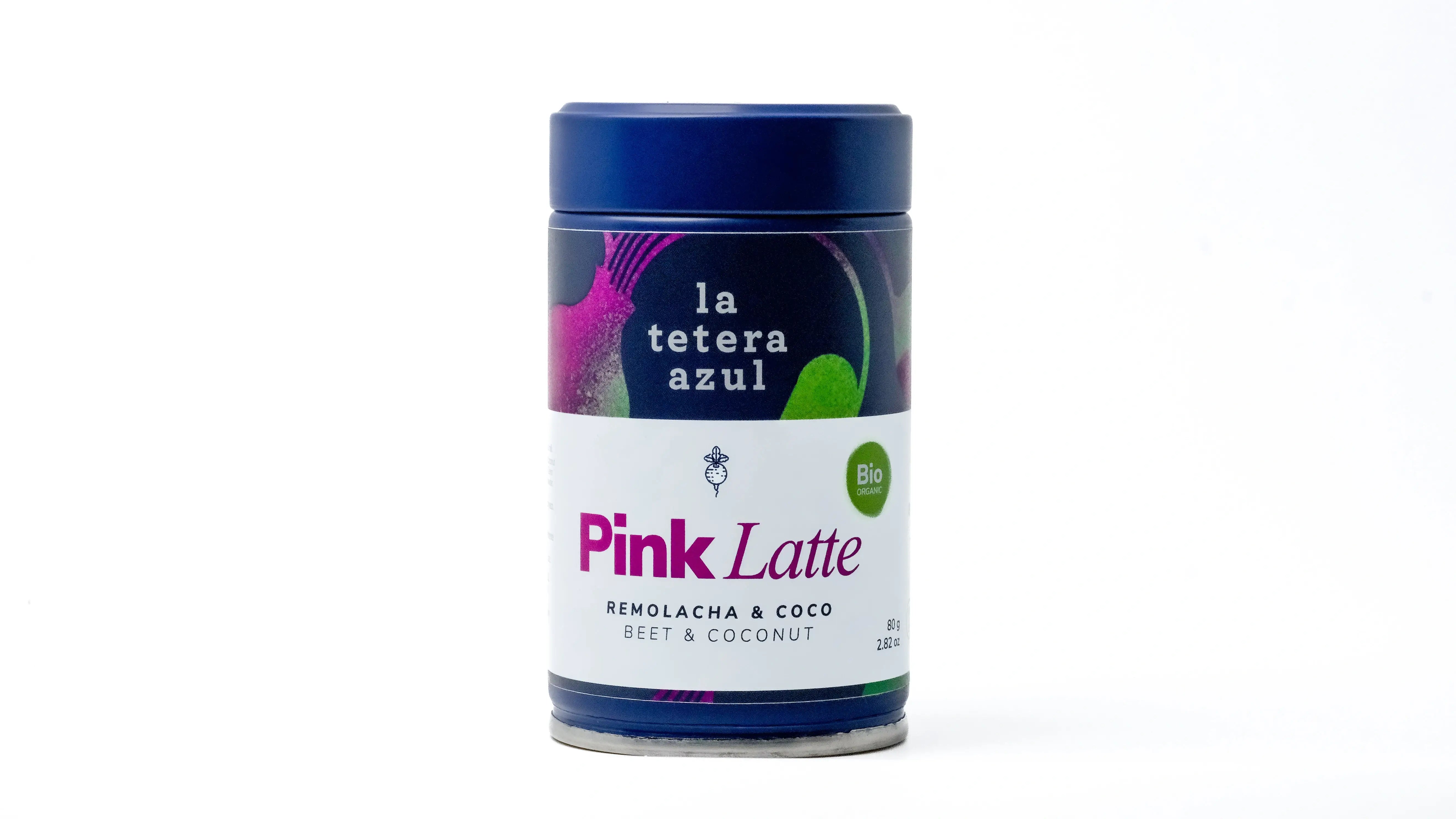 La Tetera Azul Pink Latte 100% Bio, 80g.