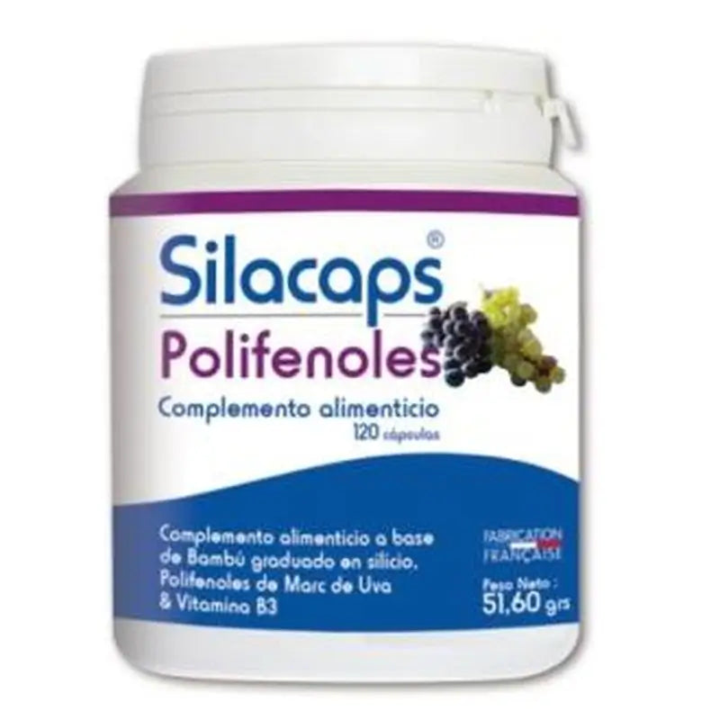 Labo Sante Silice Silacaps Polyphenols Vascular 120Caps.