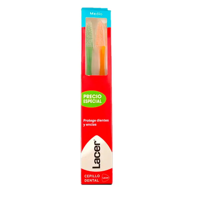 Lacer Duplo Zahnbürste Medium