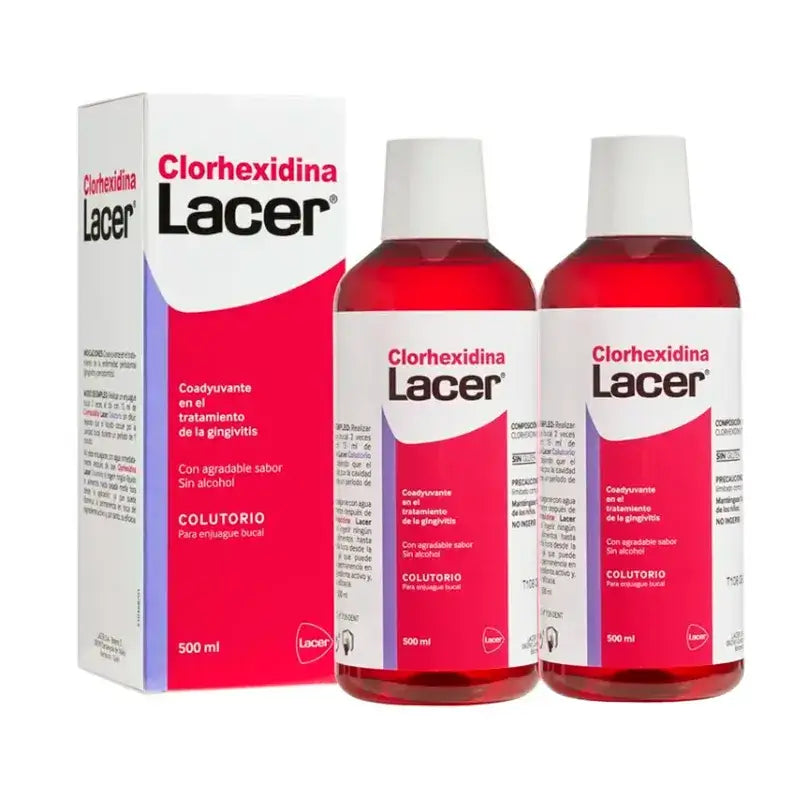 Lacer Duplo Chlorhexidin-Mundspülung, 2 x 500 ml