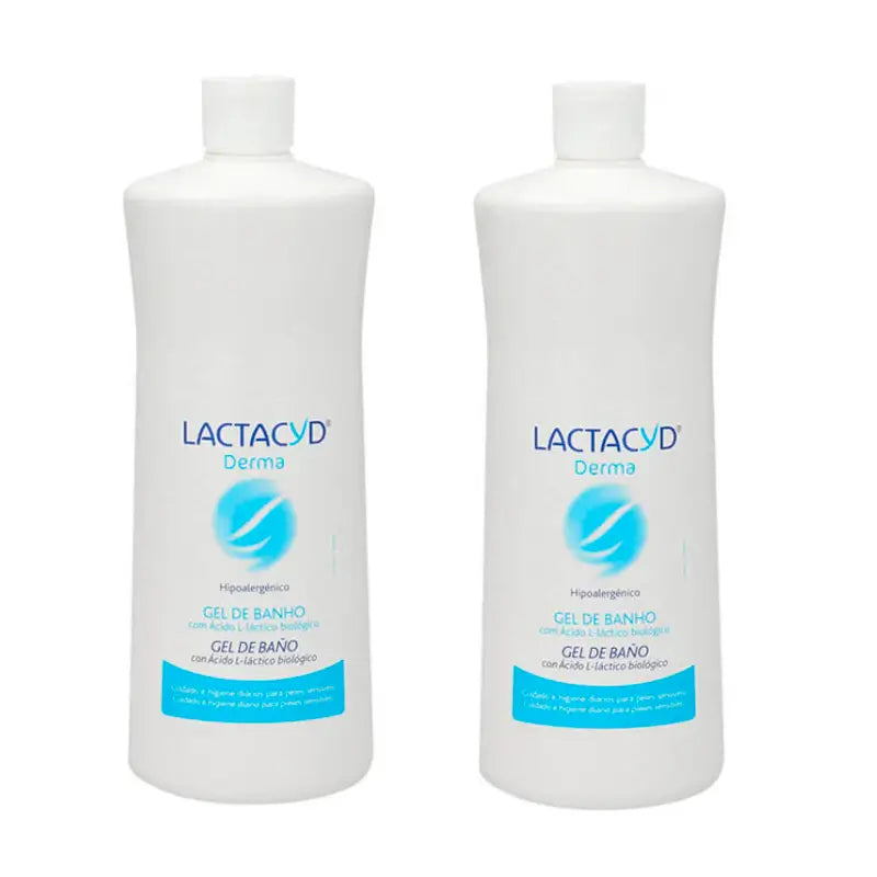 Lactacyd Derma Duplo Hypoallergenes Badegel 2 x 1 L