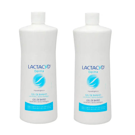 Lactacyd Derma Duplo Hypoallergenes Badegel 2 x 1 L