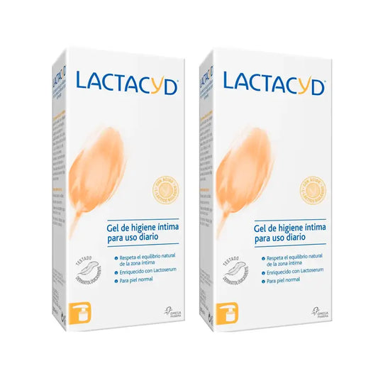 Lactacyd Duplo Intimhygiene-Gel für den täglichen Gebrauch 2 x 200 ml