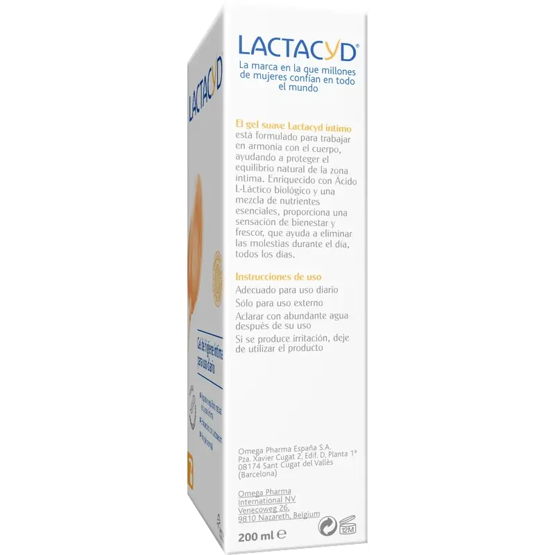 Lactacyd Intimhygiene-Gel für den täglichen Gebrauch 200 ml