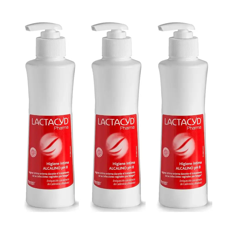 Lactacyd Pharma TriploHigiene Intim Alkalisch Ph8 3 x 250 ml
