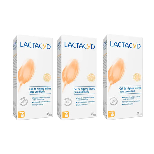 Lactacyd Triplo Intimhygiene-Gel für den täglichen Gebrauch 3 x 200 ml