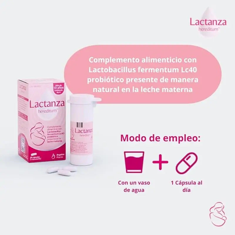 Lactanza Hereditum, Packung 2 x 28 Kapseln