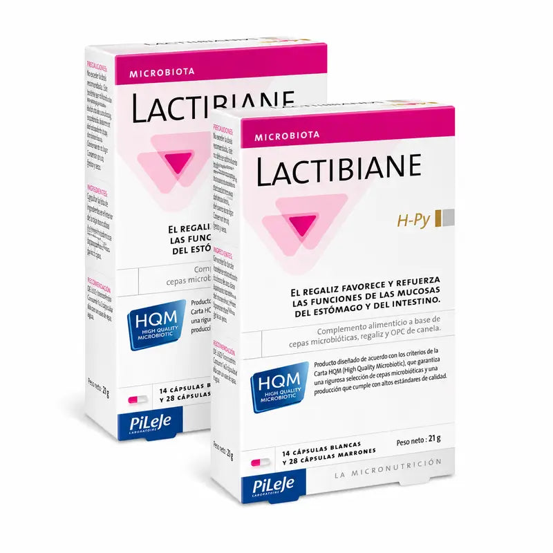 Lactibiane Hpy Packung mit 2 x 42 Kapseln