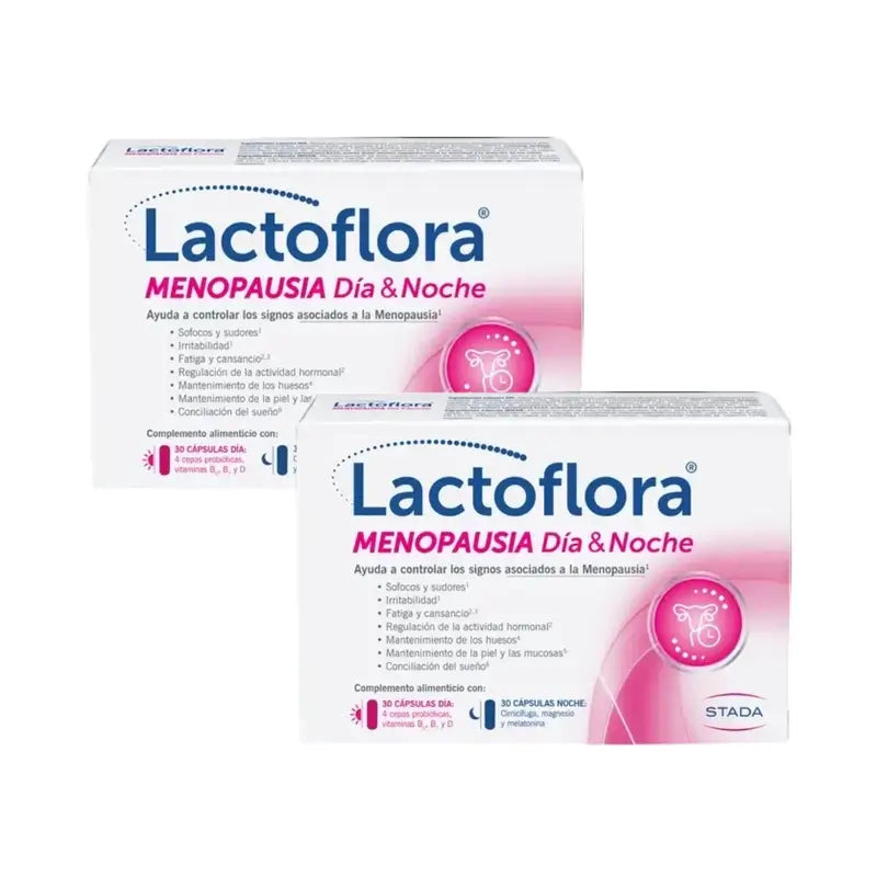 Lactoflora Menopause Tag & Nacht, 2X60 Kapseln