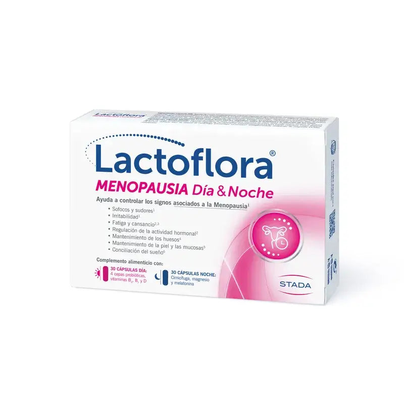 Lactoflora Menopause Tag & Nacht , 60 Kapseln
