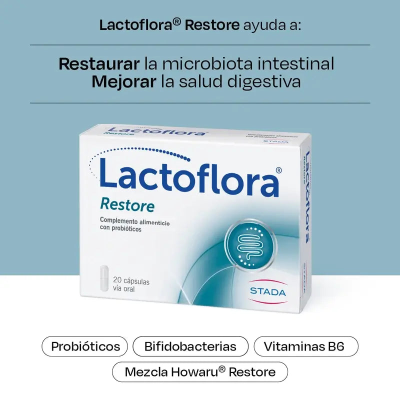 Lactoflora Restore 20 Kapseln