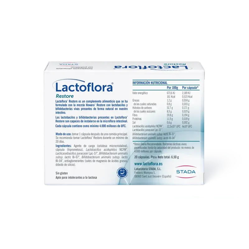 Lactoflora Restore 20 Kapseln