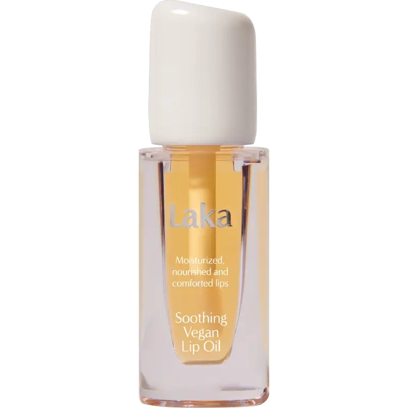 Laka Beruhigendes Veganes Lippenöl:Pflegendes Gelb, 4,5 ml