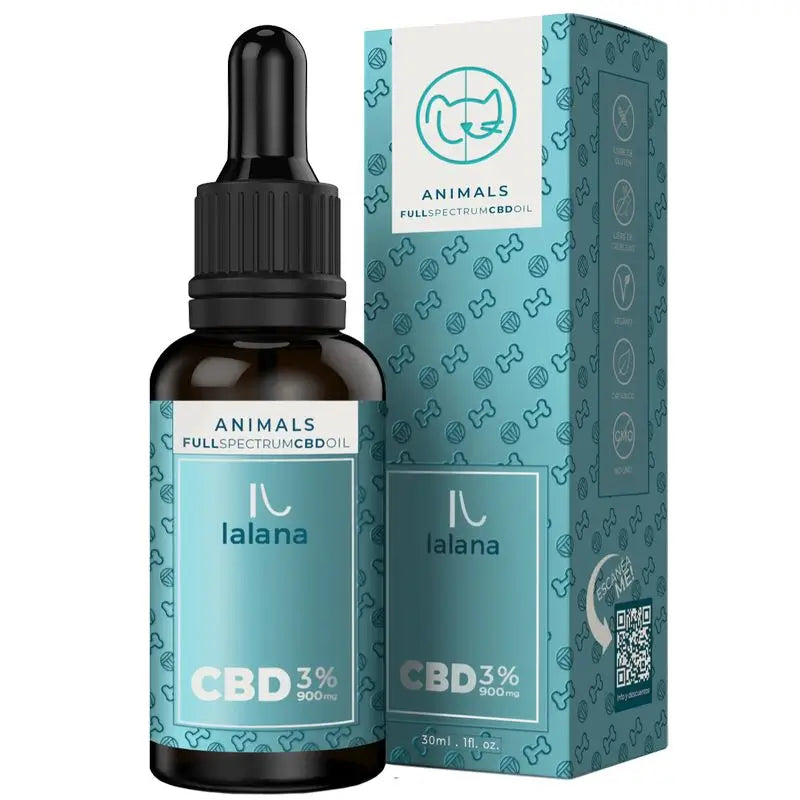 Lalana Tiere Cbd Öl 3%, 30 ml