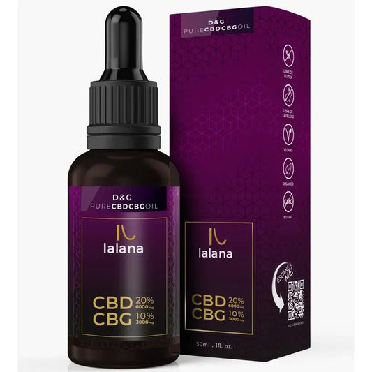 Lalana Cbd Öl Cbd & Cbg 20% + 10% , 30 ml