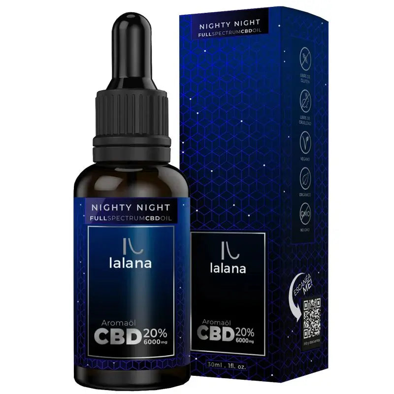 Lalana Cbd Nighty 20% Cbd Öl, 30 ml