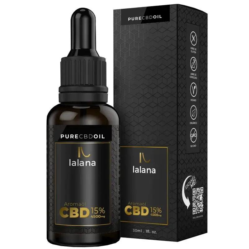 Lalana Cbd Öl Rein 15%, 30 ml
