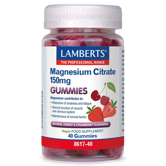 Lamberts Magnesiumcitrat, 40 Gummibärchen