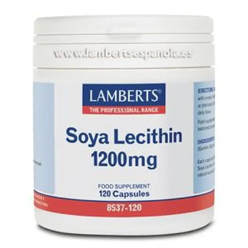 Lamberts Soy Lecithin 1200 Mg. 120 Capsules