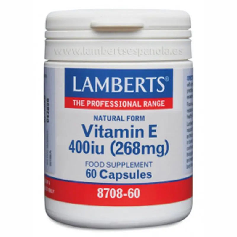Lamberts Vitamin E 400 Ui , 60 capsules