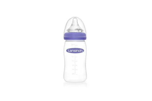 Lansinoh Muttermilchflasche mit Naturalwave-Sauger, 240 ml