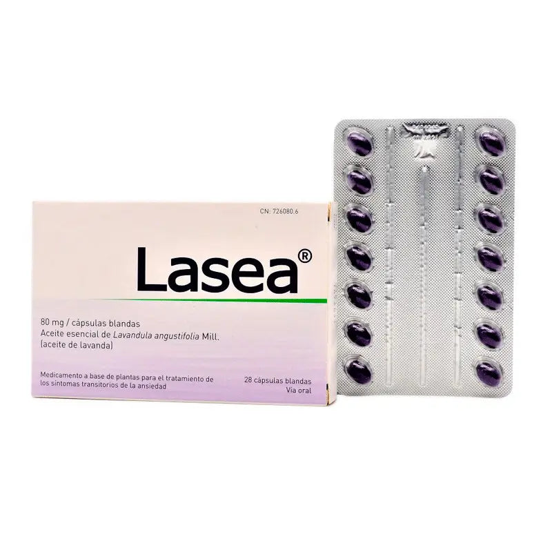 Lasea 80 mg Soft Capsules, 28 Capsules