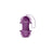 Latetobed Vibrationsei mit Wave Motion Fernbedienung Usb Silikon Lila