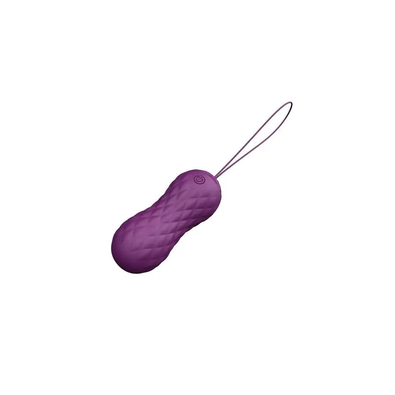 Latetobed Vibrationsei mit Wave Motion Fernbedienung Usb Silikon Lila