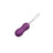 Latetobed Vibrationsei mit Wave Motion Fernbedienung Usb Silikon Lila