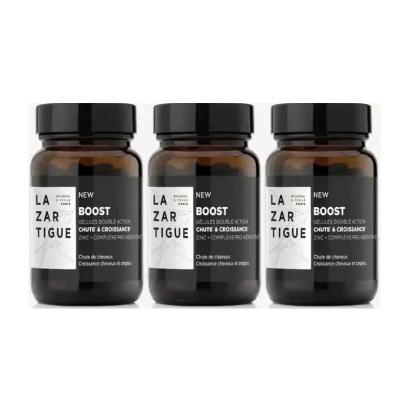 Lazartigue Haarausfall Kapseln, Packung 3 x 30 Kapseln