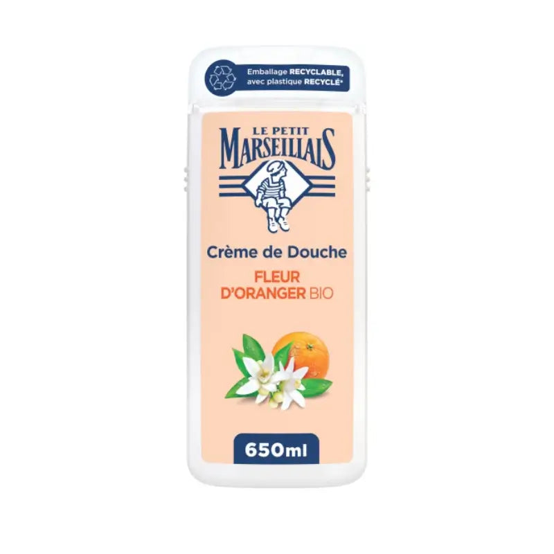 Bio-Duschgel mit Orangenblüten, 650 ml