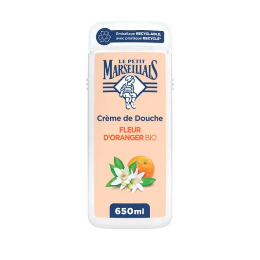 Bio-Duschgel mit Orangenblüten, 650 ml