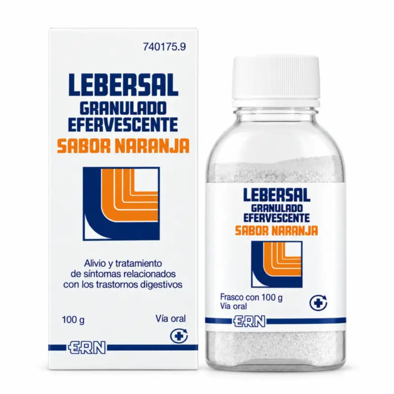 Lebersal Brausegranulat Orange 100 g