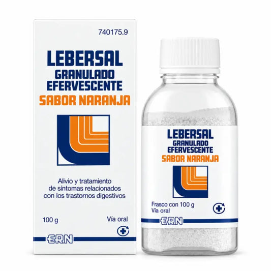 Lebersal Brausegranulat Orange 100 g