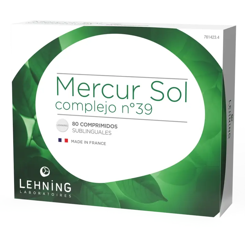 Lehning Mercur Sol-Komplex Nr. 39, 80 Kapseln