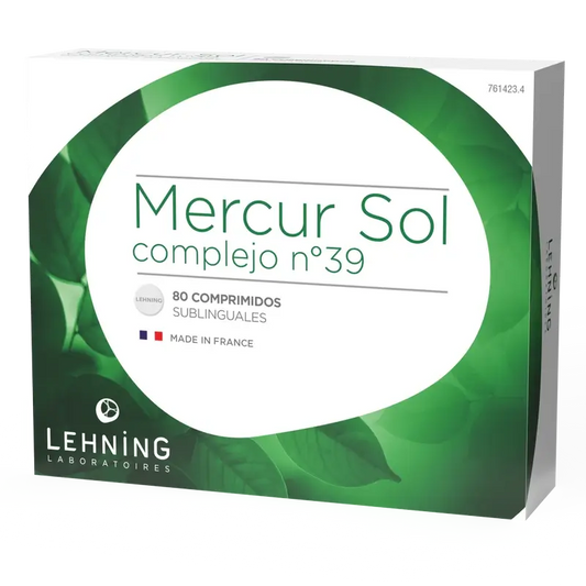 Lehning Mercur Sol-Komplex Nr. 39, 80 Kapseln