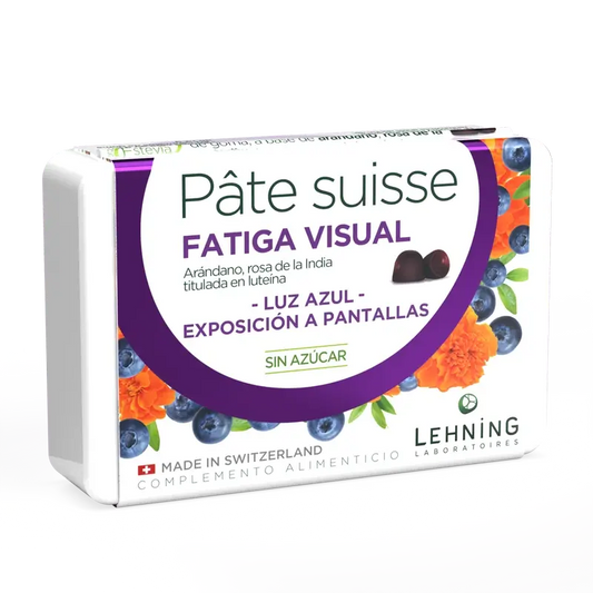 Lehning Pâte Suisse Visuelle Müdigkeit, 40 Bonbons
