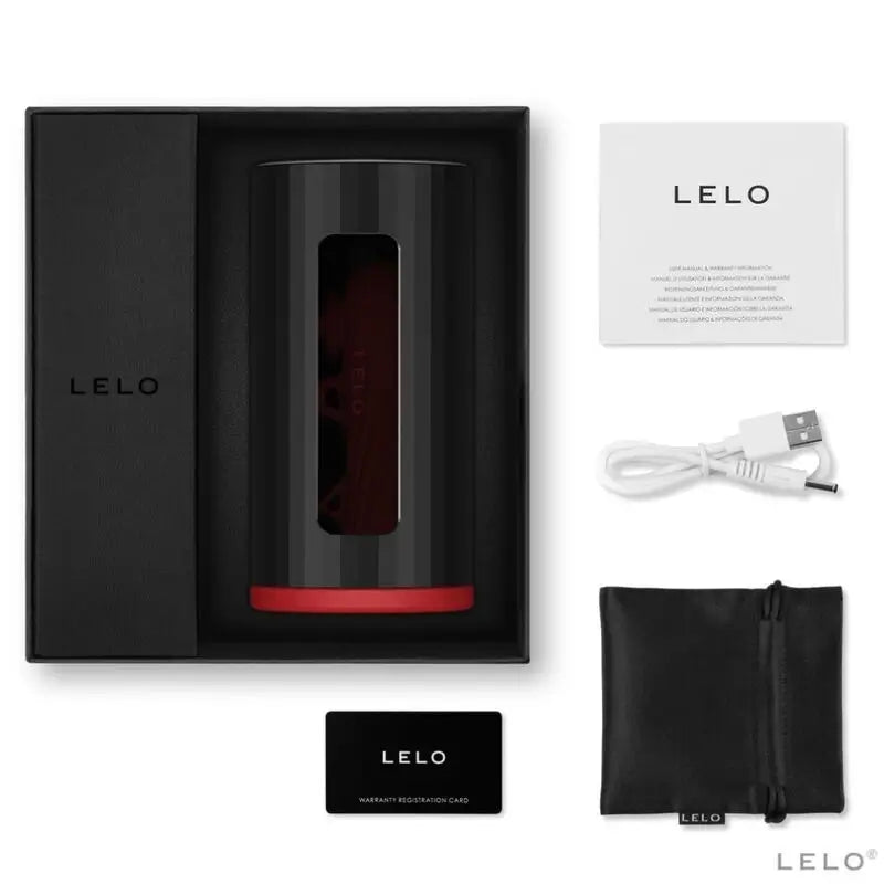 Lelo F1S V2 Masturbator mit Sdk Technologie Rot - Schwarz