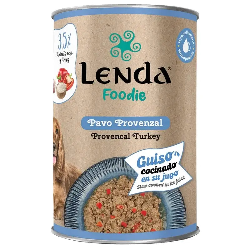 Lenda Foodie Dog Putenfleisch Provençal, 12x400 g