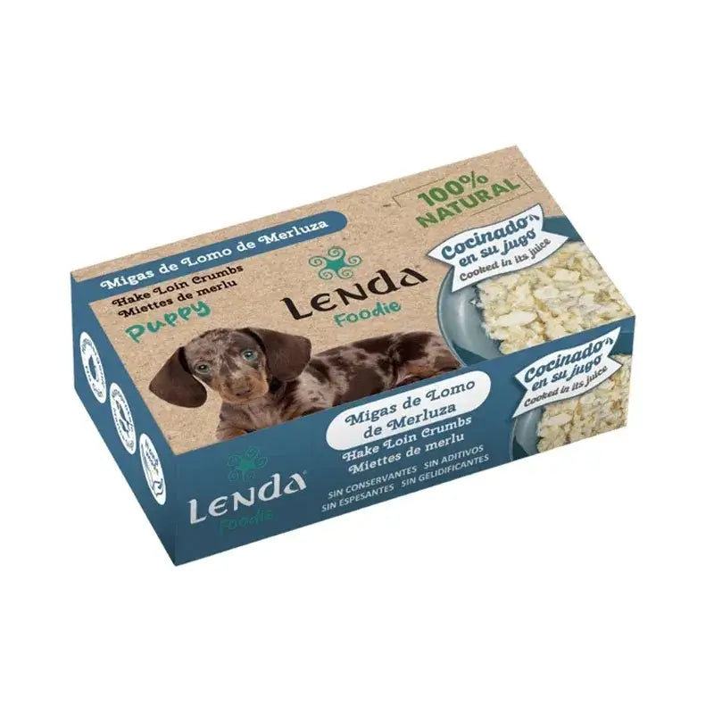Lenda Foodie Puppy Hund Welpe Seehecht Krümel, 25x120 g