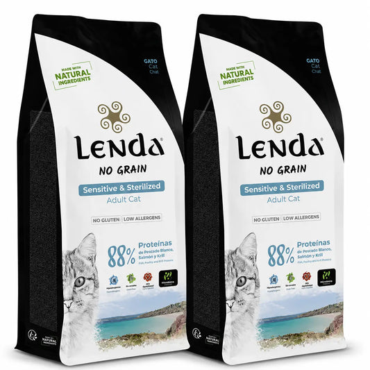 Lenda Sensitive Cat Sterilised Getreidefrei, 2 X 7 kg