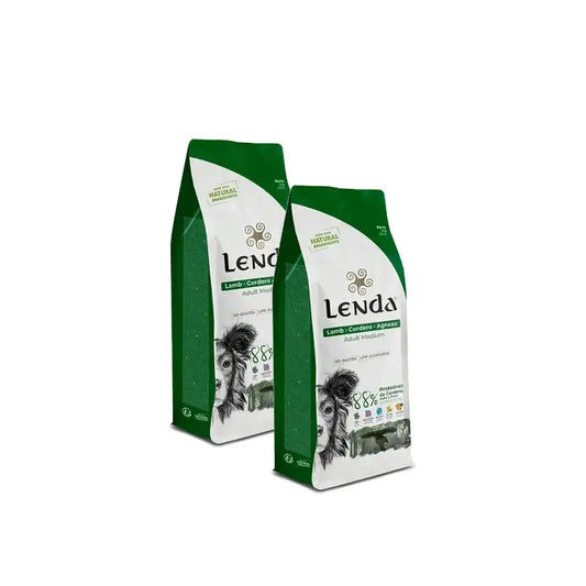 Lenda für ausgewachsene Hunde – Lamm 2 kg, 2er-Pack
