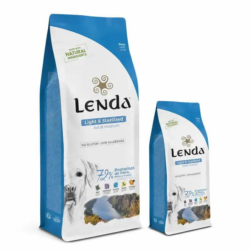 Lenda für ausgewachsene Hunde Light, 12 kg + 2 kg